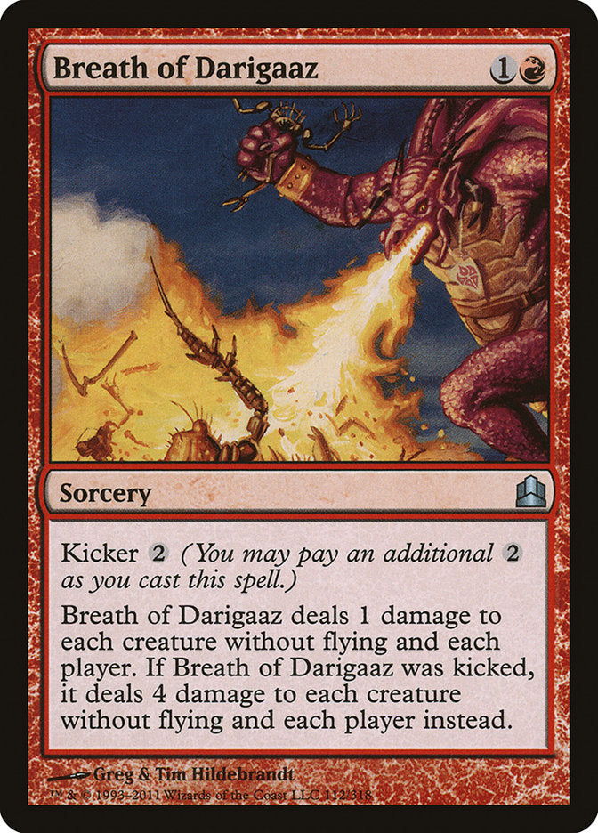 Bafo de Darigaaz / Breath of Darigaaz - Magic: The Gathering - MoxLand