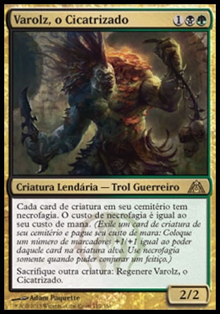 Varolz, o Cicatrizado / Varolz, the Scar-Striped - Magic: The Gathering - MoxLand