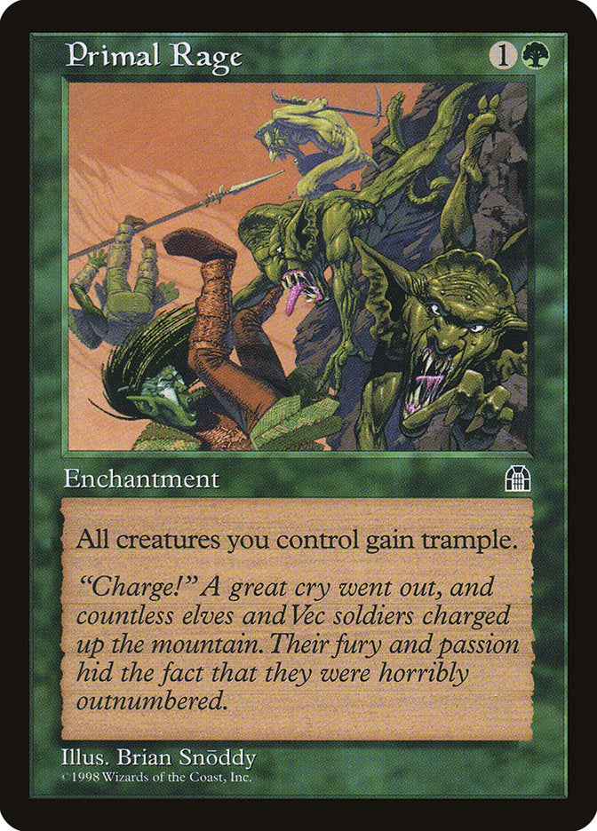 Fúria Primordial / Primal Rage - Magic: The Gathering - MoxLand