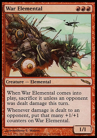 Elemental da Guerra / War Elemental - Magic: The Gathering - MoxLand