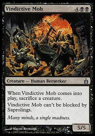 Turba Vingativa / Vindictive Mob - Magic: The Gathering - MoxLand