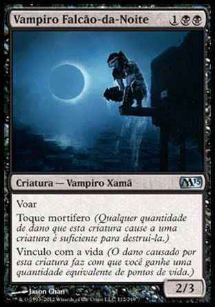 Vampiro Falcão-da-Noite / Vampire Nighthawk - Magic: The Gathering - MoxLand