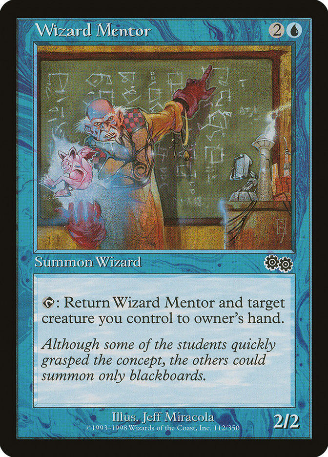 Mago Mentor / Wizard Mentor - Magic: The Gathering - MoxLand