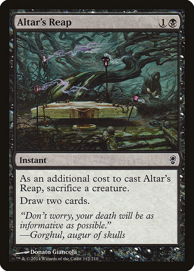 Colheita do Altar / Altar's Reap - Magic: The Gathering - MoxLand