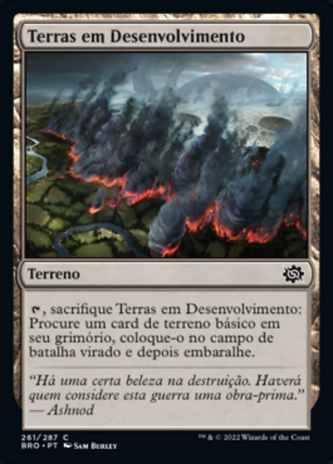 Terras em Desenvolvimento / Evolving Wilds - Magic: The Gathering - MoxLand