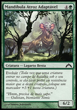 Mandíbula Atroz Adaptável / Adaptive Snapjaw - Magic: The Gathering - MoxLand