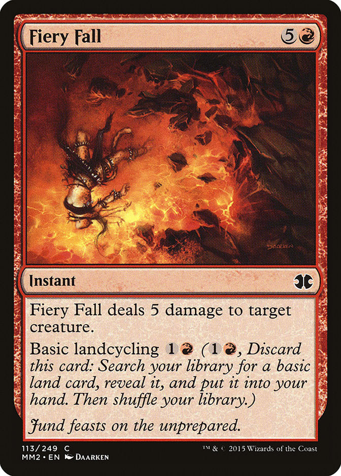 Queda Ardente / Fiery Fall - Magic: The Gathering - MoxLand