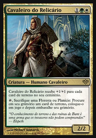 Cavaleiro do Relicário / Knight of the Reliquary - Magic: The Gathering - MoxLand