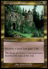 Estado de Sobrecrescimento / Overgrown Estate - Magic: The Gathering - MoxLand