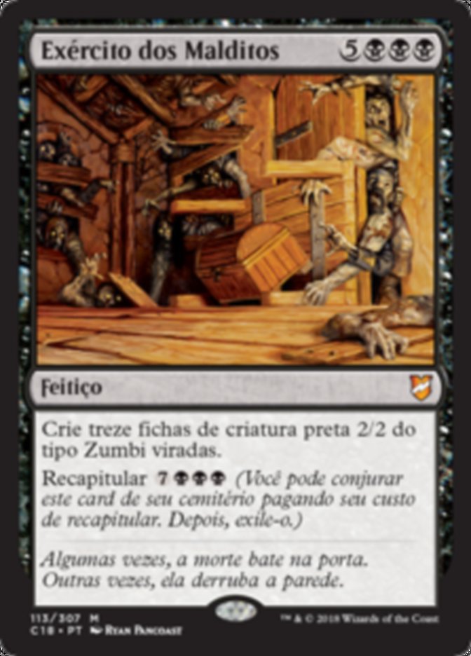 Exército dos Malditos / Army of the Damned - Magic: The Gathering - MoxLand