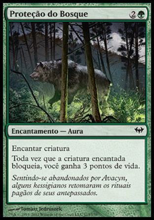 Proteção do Bosque / Favor of the Woods - Magic: The Gathering - MoxLand