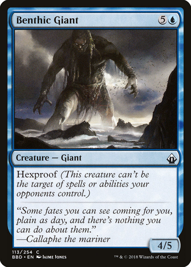 Gigante Bentônico / Benthic Giant - Magic: The Gathering - MoxLand