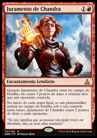 Juramento de Chandra / Oath of Chandra - Magic: The Gathering - MoxLand