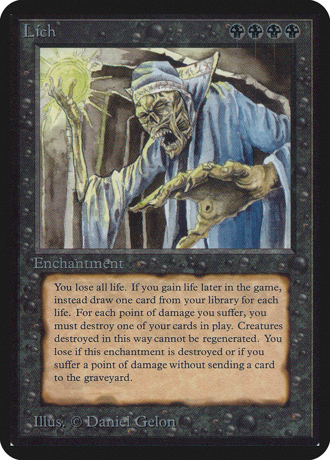 Lich / Lich - Magic: The Gathering - MoxLand