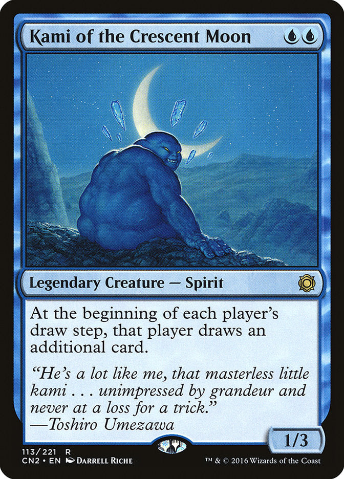 Kami da Lua Crescente / Kami of the Crescent Moon - Magic: The Gathering - MoxLand