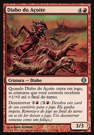 Diabo do Açoite / Scourge Devil - Magic: The Gathering - MoxLand