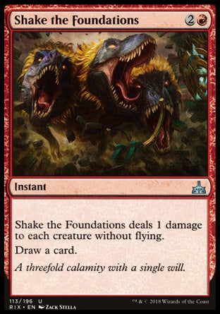 Abalar as Fundações / Shake the Foundations - Magic: The Gathering - MoxLand