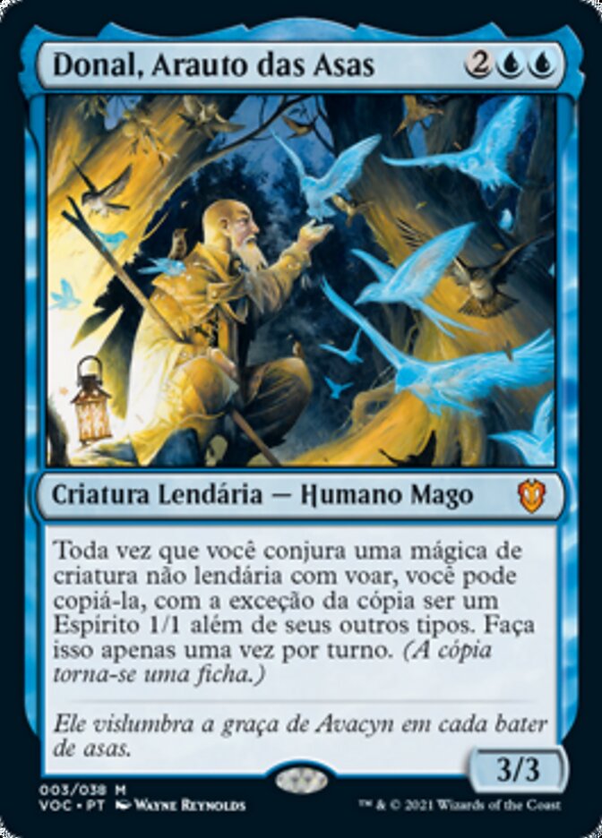 Donal, Arauto das Asas / Donal, Herald of Wings - Magic: The Gathering - MoxLand