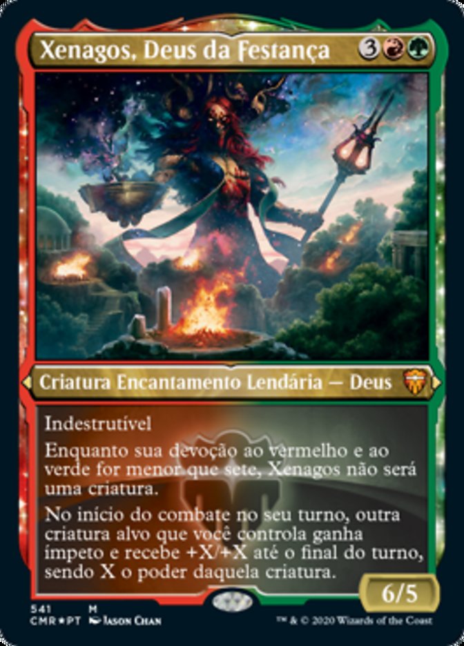 Xenagos, Deus da Festança / Xenagos, God of Revels - Magic: The Gathering - MoxLand