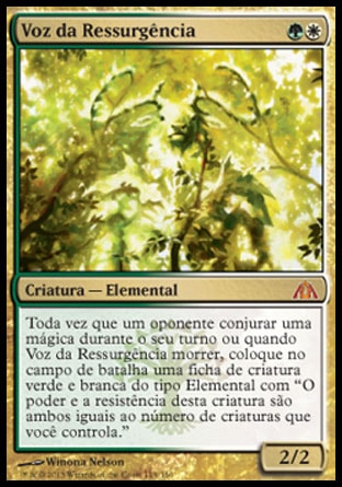 Voz da Ressurgência / Voice of Resurgence - Magic: The Gathering - MoxLand