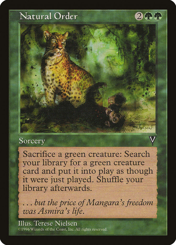 Ordem Natural / Natural Order - Magic: The Gathering - MoxLand