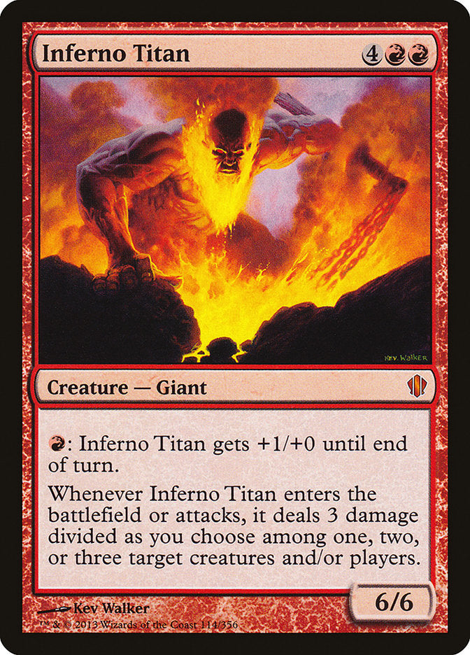 Titã do Inferno / Inferno Titan - Magic: The Gathering - MoxLand