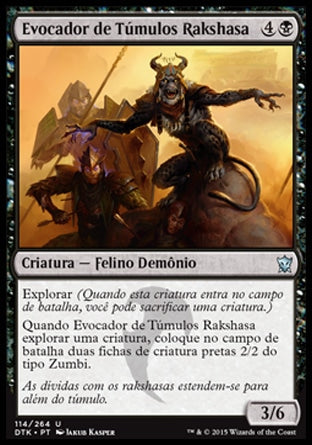 Evocador de Túmulos / Rakshasa Rakshasa Gravecaller - Magic: The Gathering - MoxLand