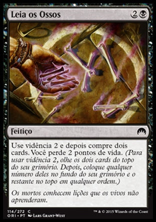 Leia os Ossos / Read the Bones - Magic: The Gathering - MoxLand