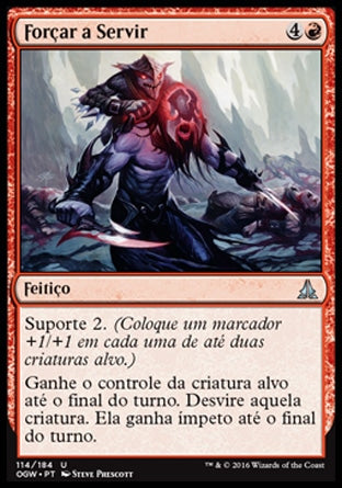 Forçar a Servir / Press into Service - Magic: The Gathering - MoxLand