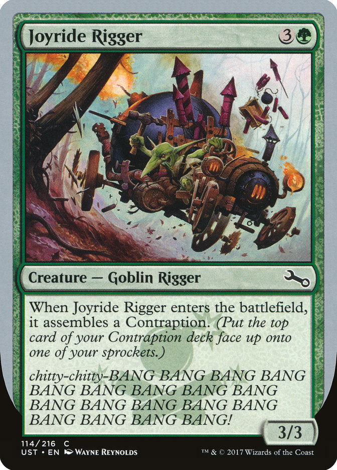 Joyride Rigger - Magic: The Gathering - MoxLand