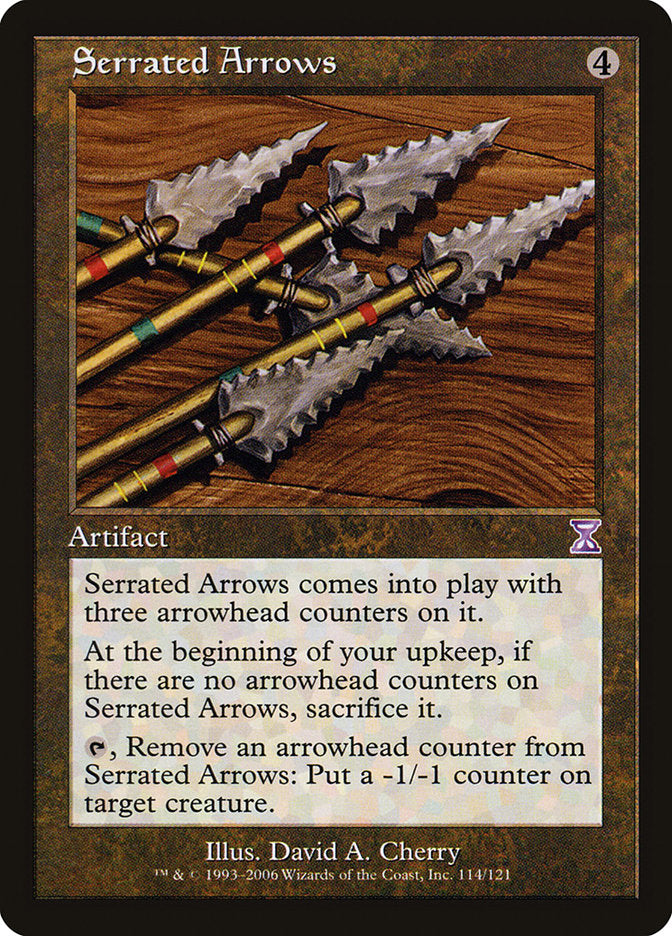 Flechas Denteadas / Serrated Arrows - Magic: The Gathering - MoxLand