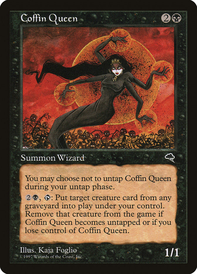 Rainha do Caixão / Coffin Queen - Magic: The Gathering - MoxLand