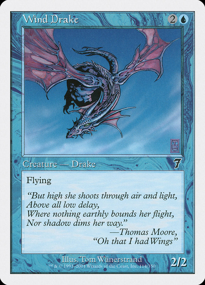 Dragonete do Vento / Wind Drake - Magic: The Gathering - MoxLand