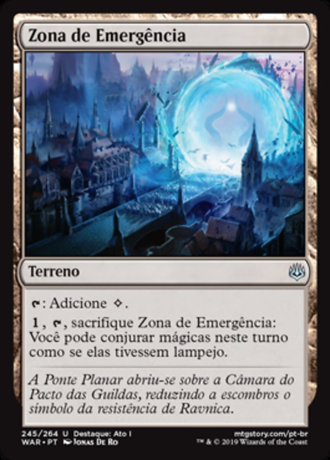 Zona de Emergência / Emergence Zone - Magic: The Gathering - MoxLand