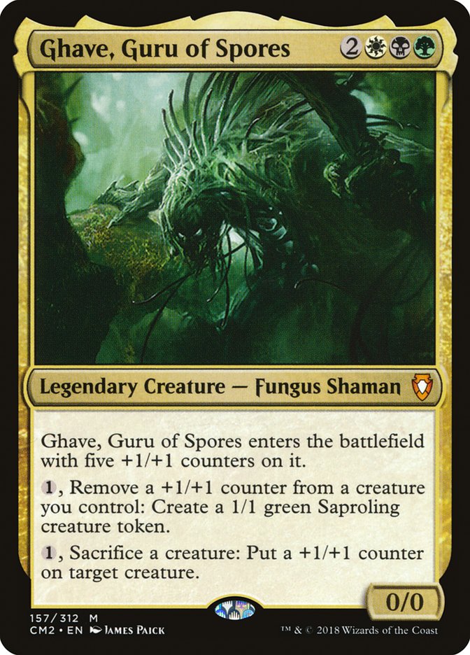 Ghave, Guru dos Esporos / Ghave, Guru of Spores - Magic: The Gathering - MoxLand