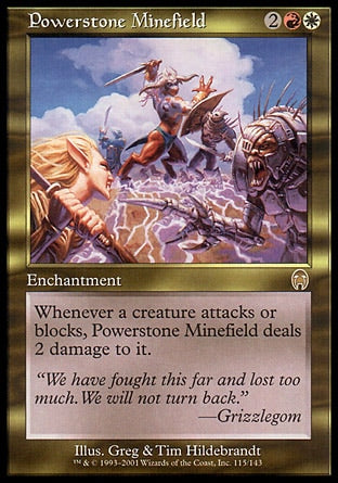 Campo Minado de Pedra de Energia / Powerstone Minefield - Magic: The Gathering - MoxLand