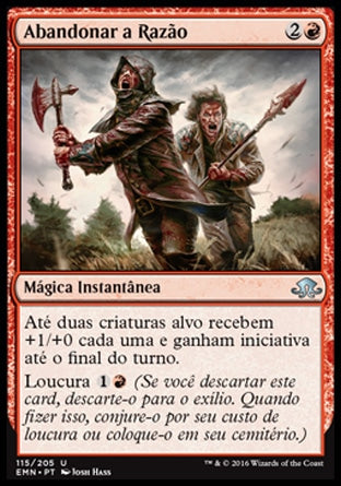 Abandonar a Razão / Abandon Reason - Magic: The Gathering - MoxLand