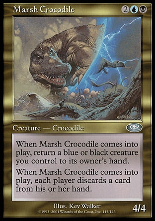 Crocodilo do Pântano / Marsh Crocodile - Magic: The Gathering - MoxLand