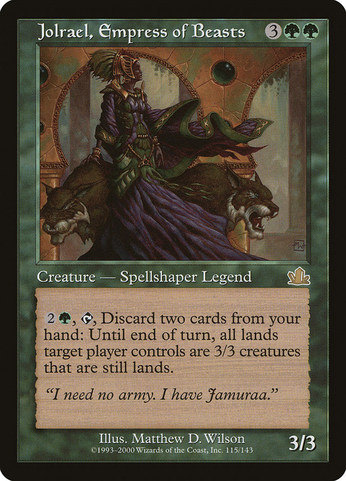 Jolrael, Imperatriz das Criaturas / Jolrael, Empress of Beasts - Magic: The Gathering - MoxLand