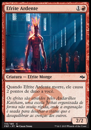 Efrite Ardente / Smoldering Efreet - Magic: The Gathering - MoxLand