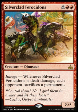Ferocidontes de Armadura Argêntea / Silverclad Ferocidons - Magic: The Gathering - MoxLand