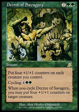 Decreto de Selvageria / Decree of Savagery - Magic: The Gathering - MoxLand