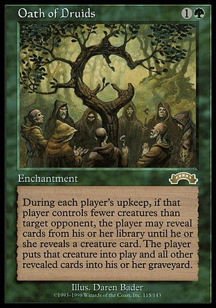 Juramento dos Druidas / Oath of Druids - Magic: The Gathering - MoxLand