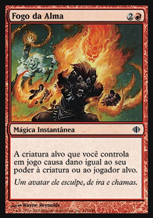 Fogo da Alma / Soul's Fire - Magic: The Gathering - MoxLand