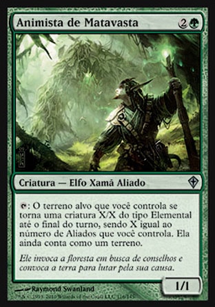 Animista de Matavasta / Vastwood Animist - Magic: The Gathering - MoxLand