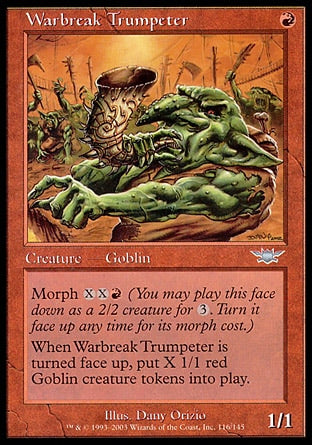 Trombeteiro Irrompe-Guerra / Warbreak Trumpeter - Magic: The Gathering - MoxLand