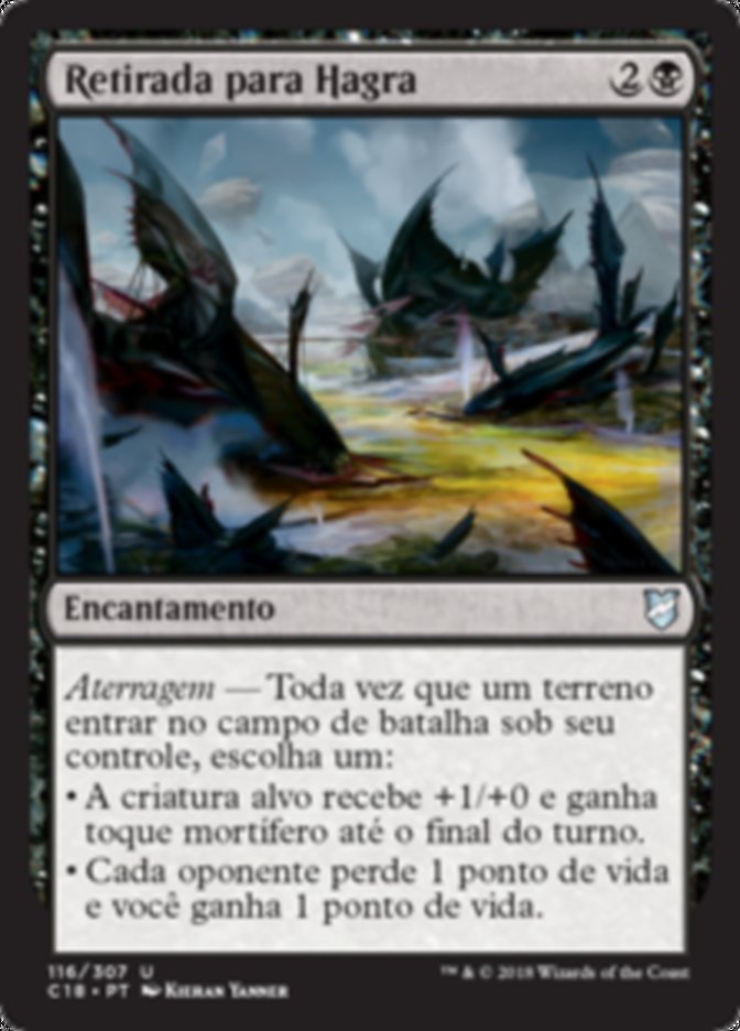 Retirada para Hagra / Retreat to Hagra - Magic: The Gathering - MoxLand