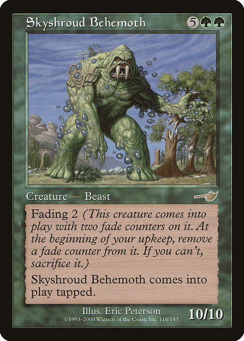 Behemoth de Skyshroud / Skyshroud Behemoth - Magic: The Gathering - MoxLand