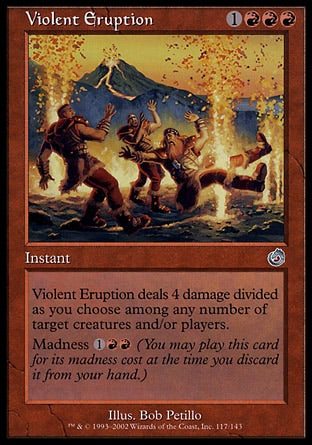 Erupção Violenta / Violent Eruption - Magic: The Gathering - MoxLand