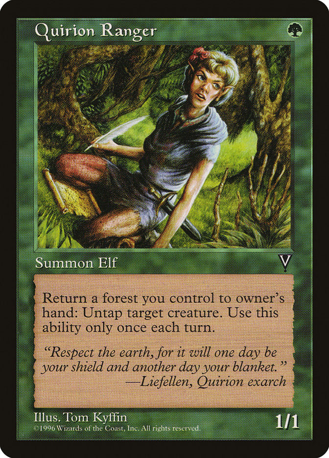 Patrulheiro Quirion / Quirion Ranger - Magic: The Gathering - MoxLand